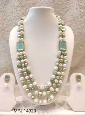Special Pearls Set Chain