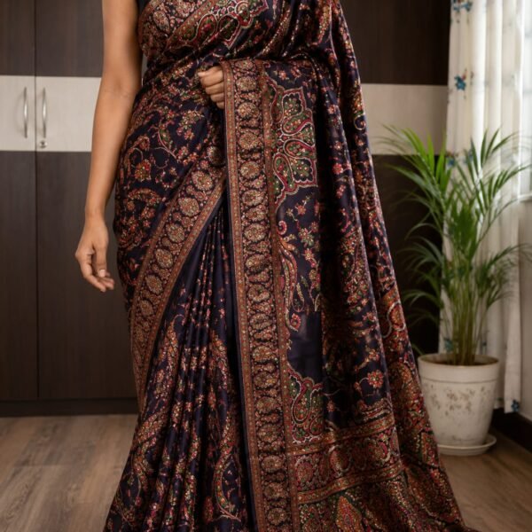 Pure Kani silk saree