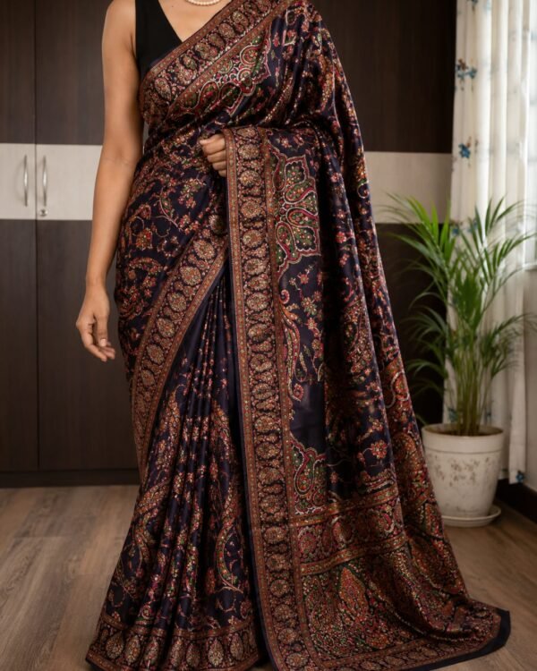 Pure Kani silk saree