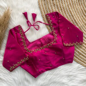 Beautiful handwork blouse and sleeve