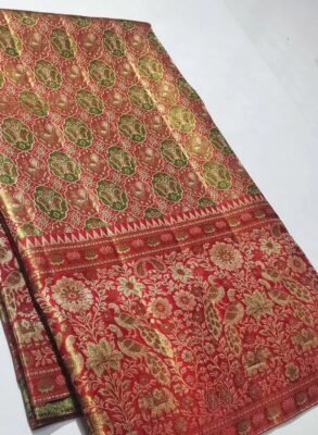 Bridal Pretty collection pure kanchipattu resham
