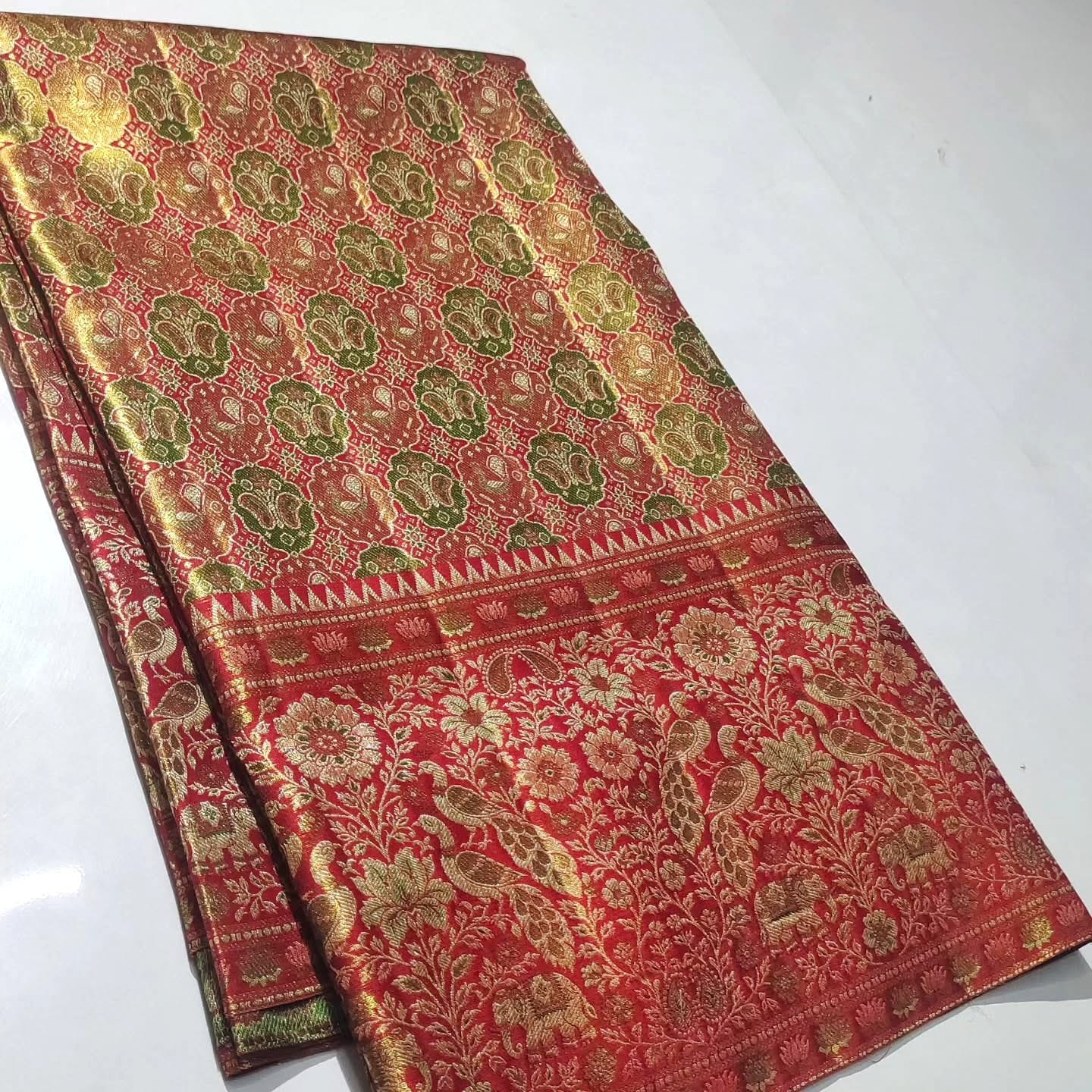 Bridal Pretty collection pure kanchipattu resham