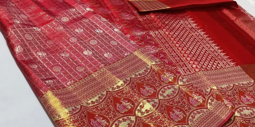 Bridal Pretty collection pure kanchipattu resham