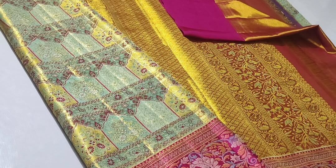 Bridal wear pure kanchipattu tissue Where To Buy A Kanchipuram Pure Tissue Silk Saree