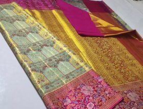 Bridal wear pure kanchipattu tissue Where To Buy A Kanchipuram Pure Tissue Silk Saree