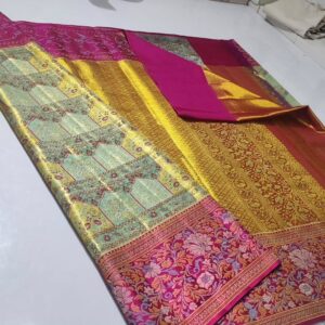 Bridal wear pure kanchipattu tissue Where To Buy A Kanchipuram Pure Tissue Silk Saree