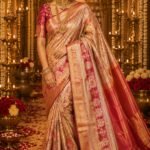 Meenakari exclusive designs saree