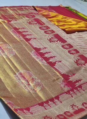 Meenakari exclusive designs saree
