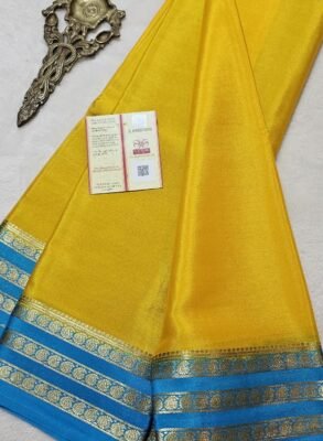 Mysore crepe Silk Saree