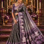 New Meenakari 1g premium saree