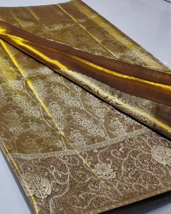 New Meenakari 1g premium saree