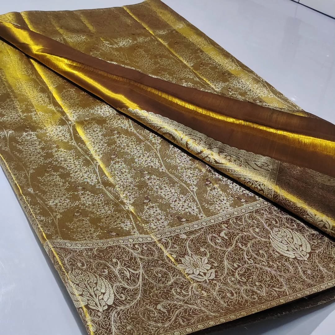 New Meenakari 1g premium saree