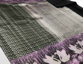 New Meenakari 1g premium saree Buy 100% Pure Kanchi Tissue Silk Online