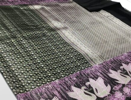 New Meenakari 1g premium saree Buy 100% Pure Kanchi Tissue Silk Online