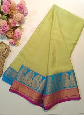 New Pure crepe Mysore silk sarees