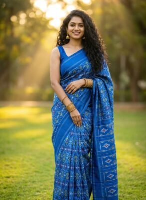 Pure Ikkat silk sarees