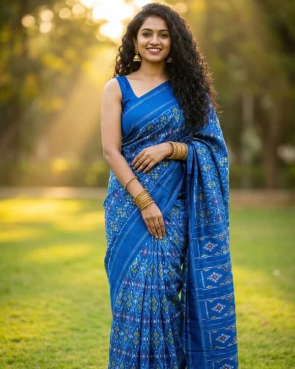 Pure Ikkat silk sarees