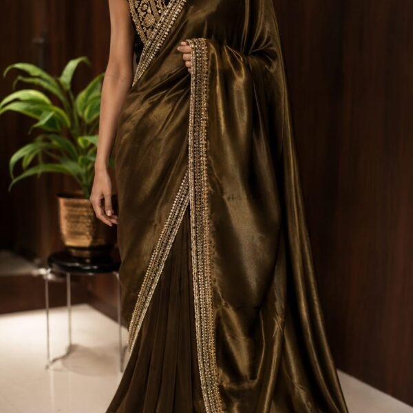 Pure tissue silk saree