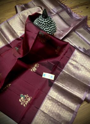 Traditional Elegant Kanchipuram Pure Silk Saree