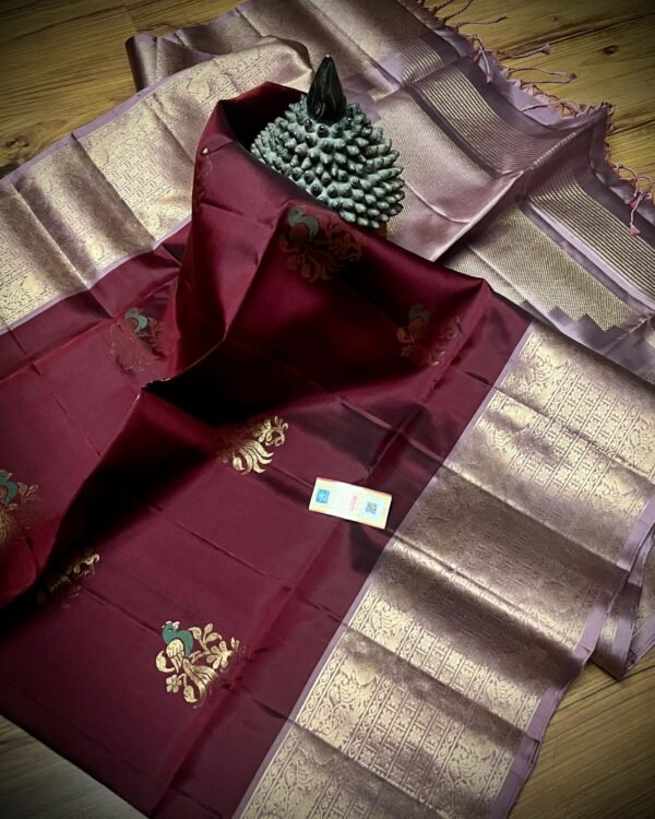 Traditional Elegant Kanchipuram Pure Silk Saree