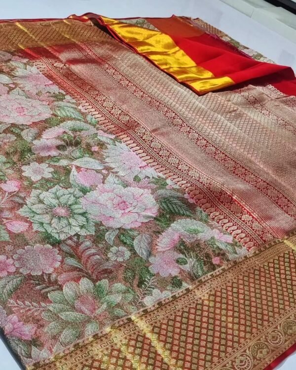 Trendy collection pure kanchipattu resham warp