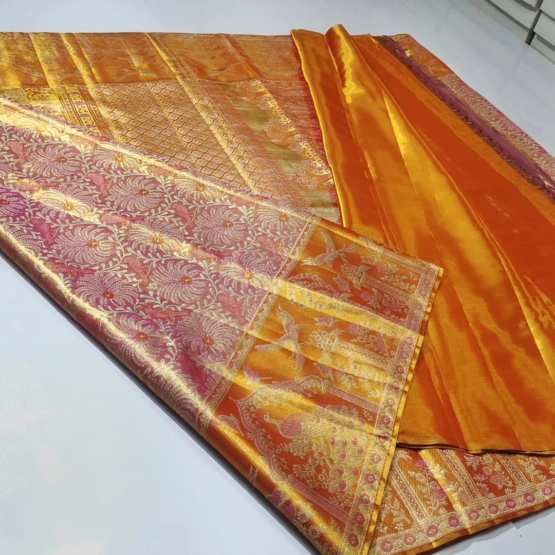 Bridal collection saree pure kanchipattu resham warp 3 Bridal collection saree pure kanchipattu resham warp - Image 3