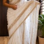 Party Wear Saree Collections – Eflina 20 Chikankari collection pure georgette silk saree
