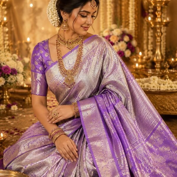 Exclusive wedding collection pure kanchipattu 