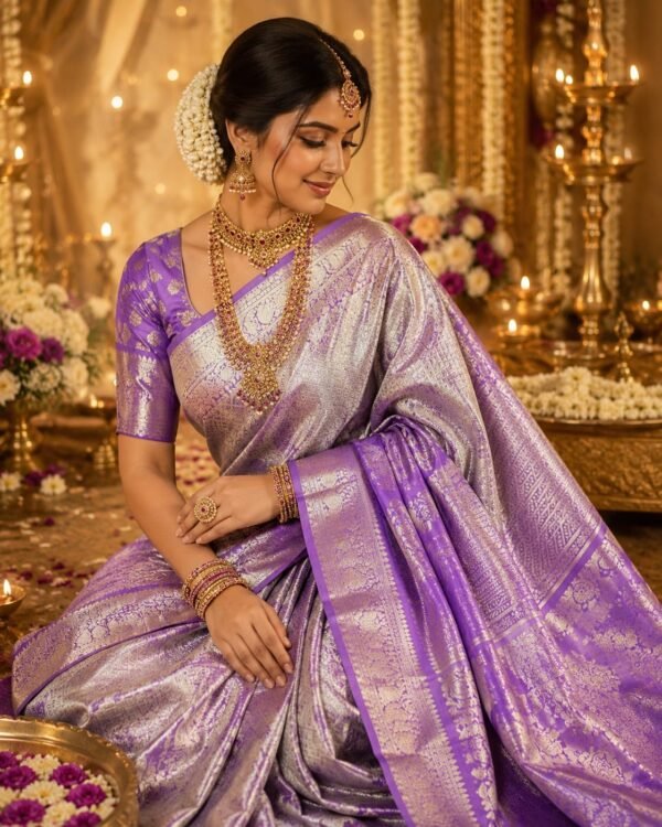 Exclusive wedding collection pure kanchipattu 