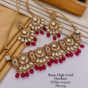 Hasdiset Kundan Antique Necklace