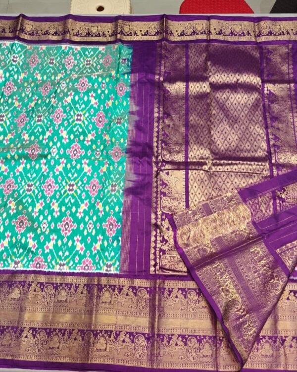 Kanchi Pochampally ikkat silk sarees
