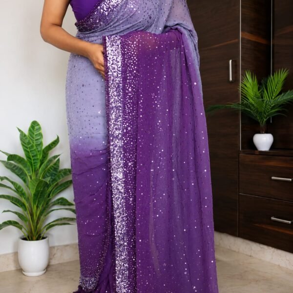 Our glamorous party wear collection saree