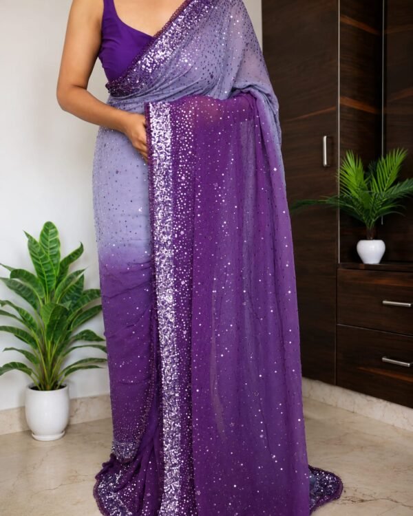Our glamorous party wear collection saree