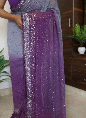 Our glamorous party wear collection saree