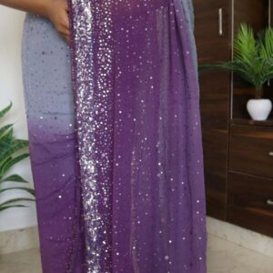 Our glamorous party wear collection saree