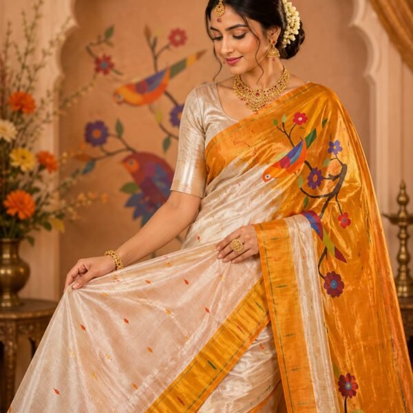 Pure Paithani Silk Saree