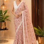 Pure georgette silk sarees
