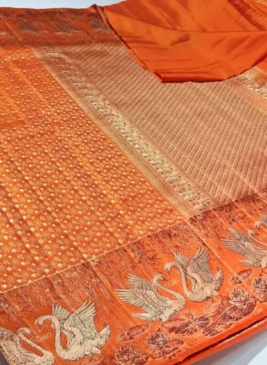 Pure kanchipattu resham warp