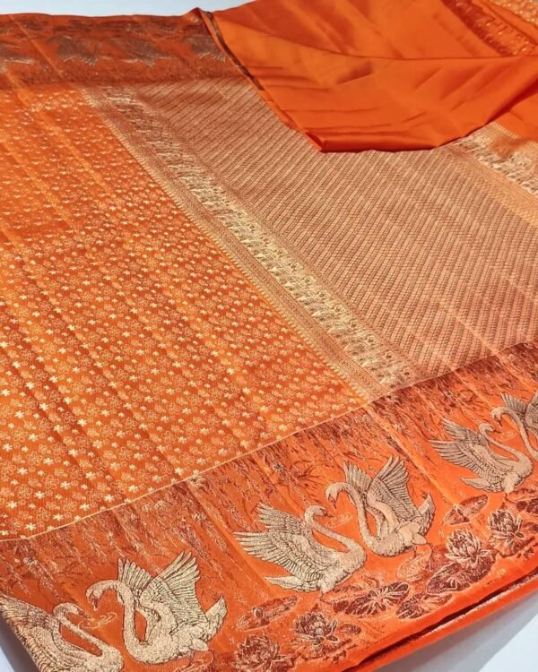 Pure kanchipattu resham warp
