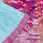 Single Munia Border Tissue Paithani Saree