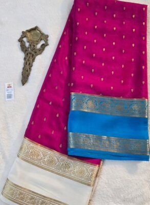 Special Pure crepe Mysore silk sarees
