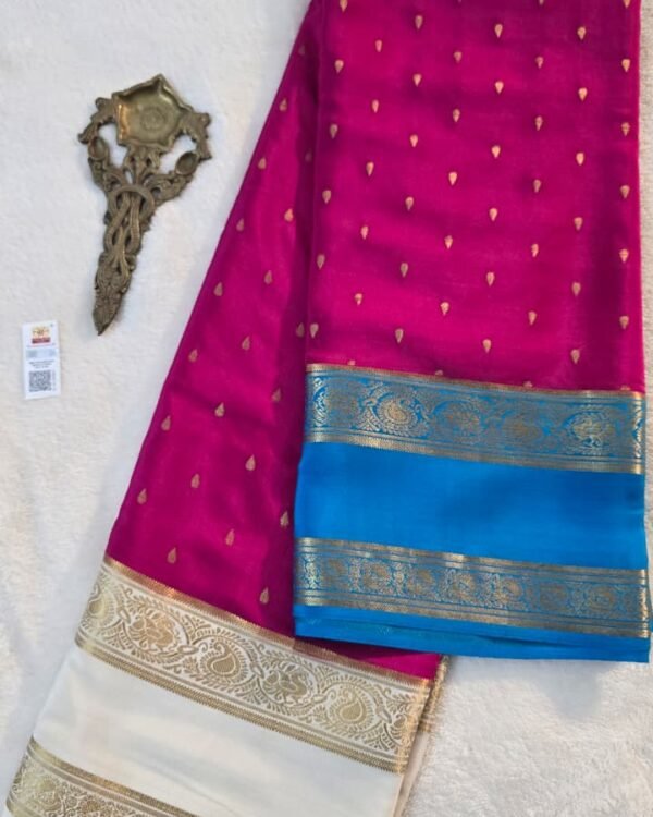 Special Pure crepe Mysore silk sarees