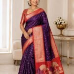 Premium quality pure kanchipattu resham warp