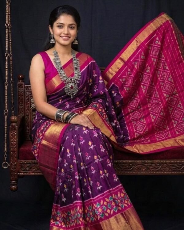 Ikkat pochampally silk sarees