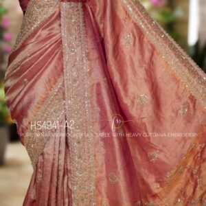 Pure Banarasi Brocade Saree Kanjivaram Style Brocade