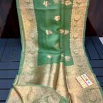 Buy Pure Handloom Banarasi Kora Silk Saree online 18 Pure Handloom Banarasi Kora Silk Saree