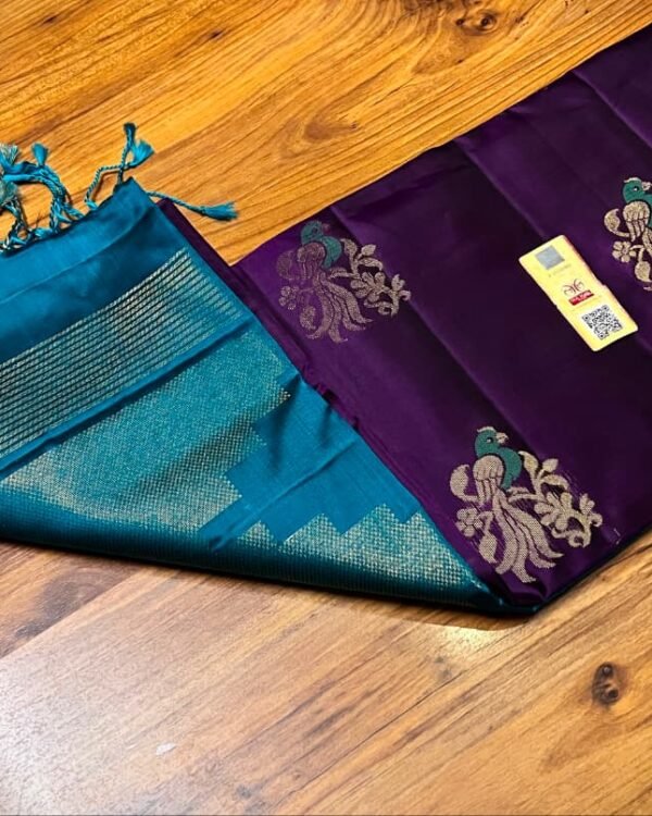 Pure silk Handloom weaving saree