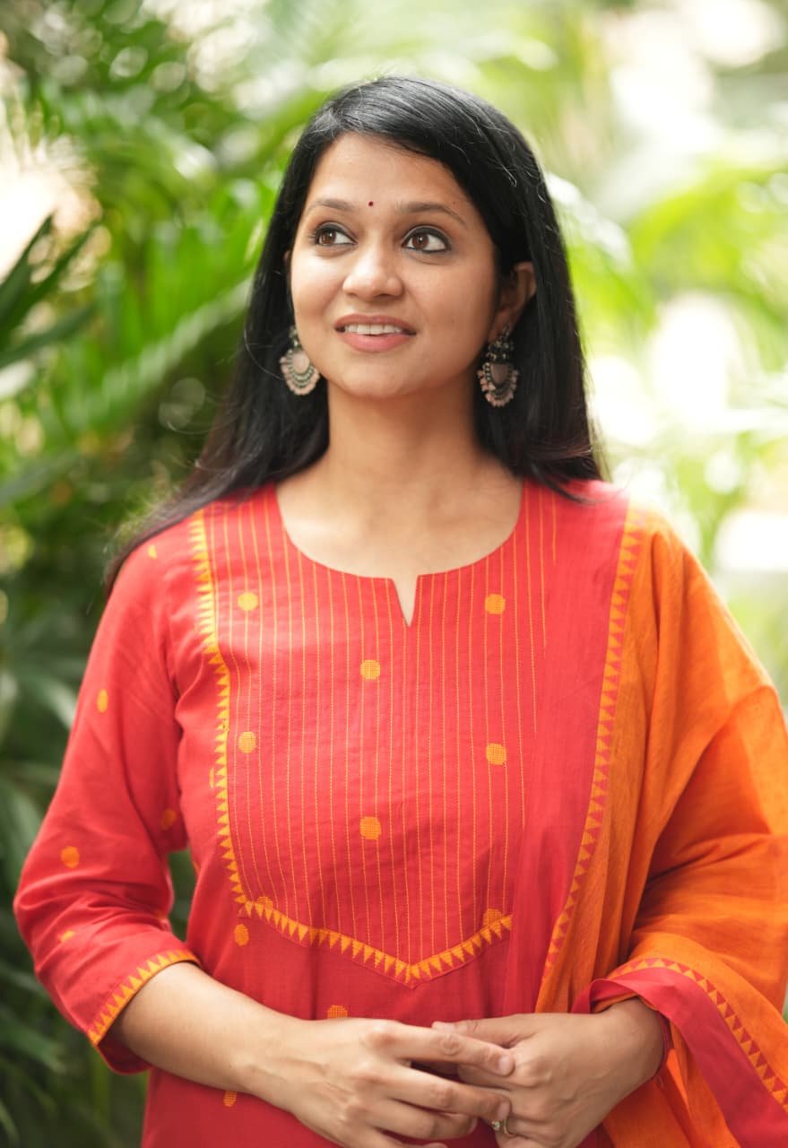 Pure Handloom Pattu Narayani Cotton Kurti Set 11 Pure Handloom Pattu Narayani Cotton Kurti Set - Image 11