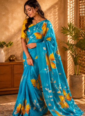 Exclusive hand painted on pure handloom tussar sareeChatGPT Image Jun 30 2026 08 58 37 AM