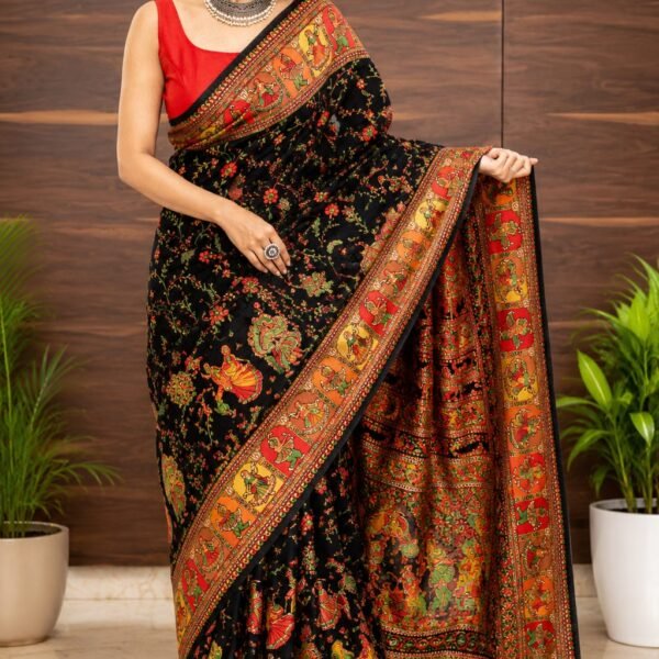 Floral Kani Silk Sarees